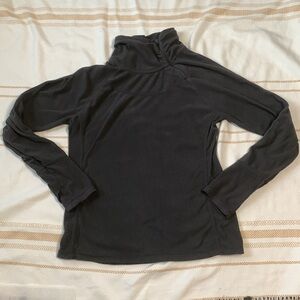 Energy Zone Fleece Pullover Sweatshirt with Funnel Neck and Zipper Size Medium